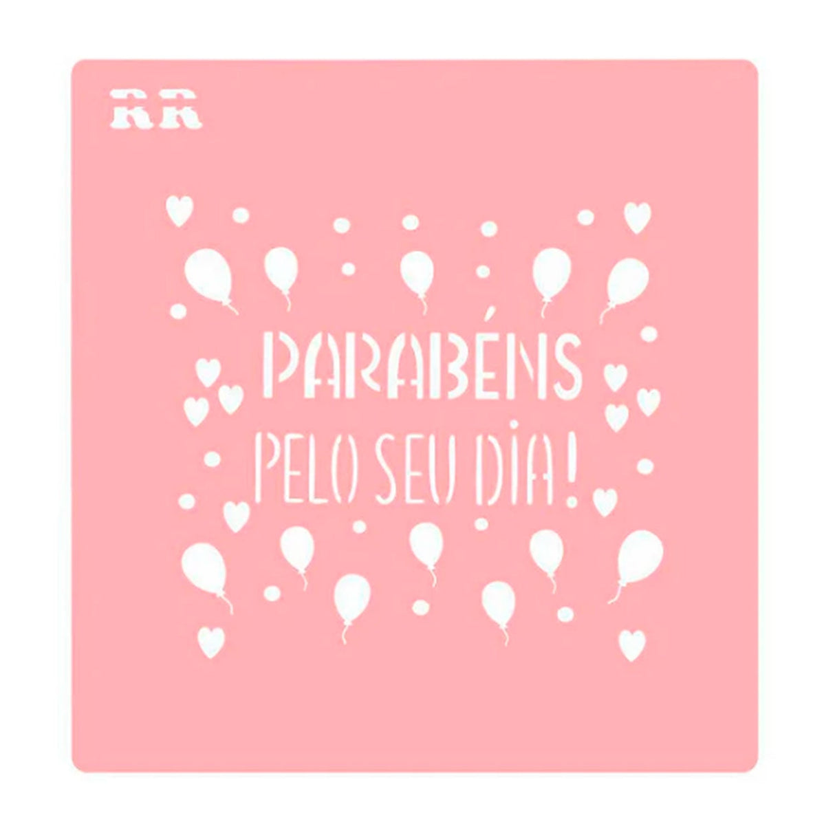 Stencil Parabéns 1 ( 4103 ) - R.R. Cortadores