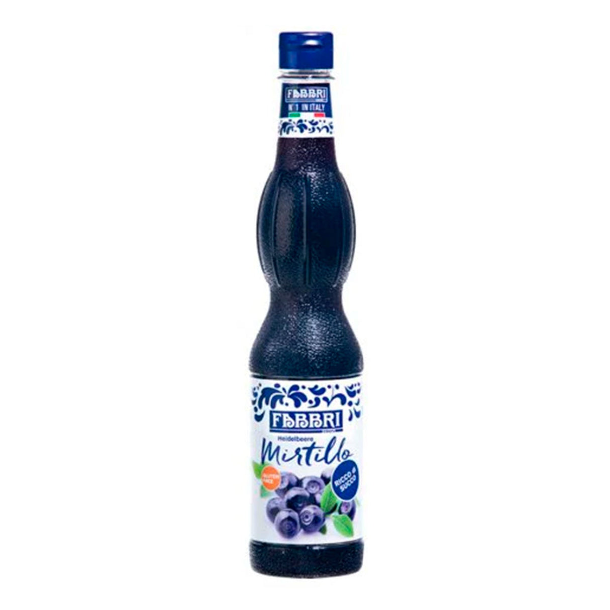 Xarope De Blueberry (Mirtilo) - Sem Glúten - 560Ml - Fabbri