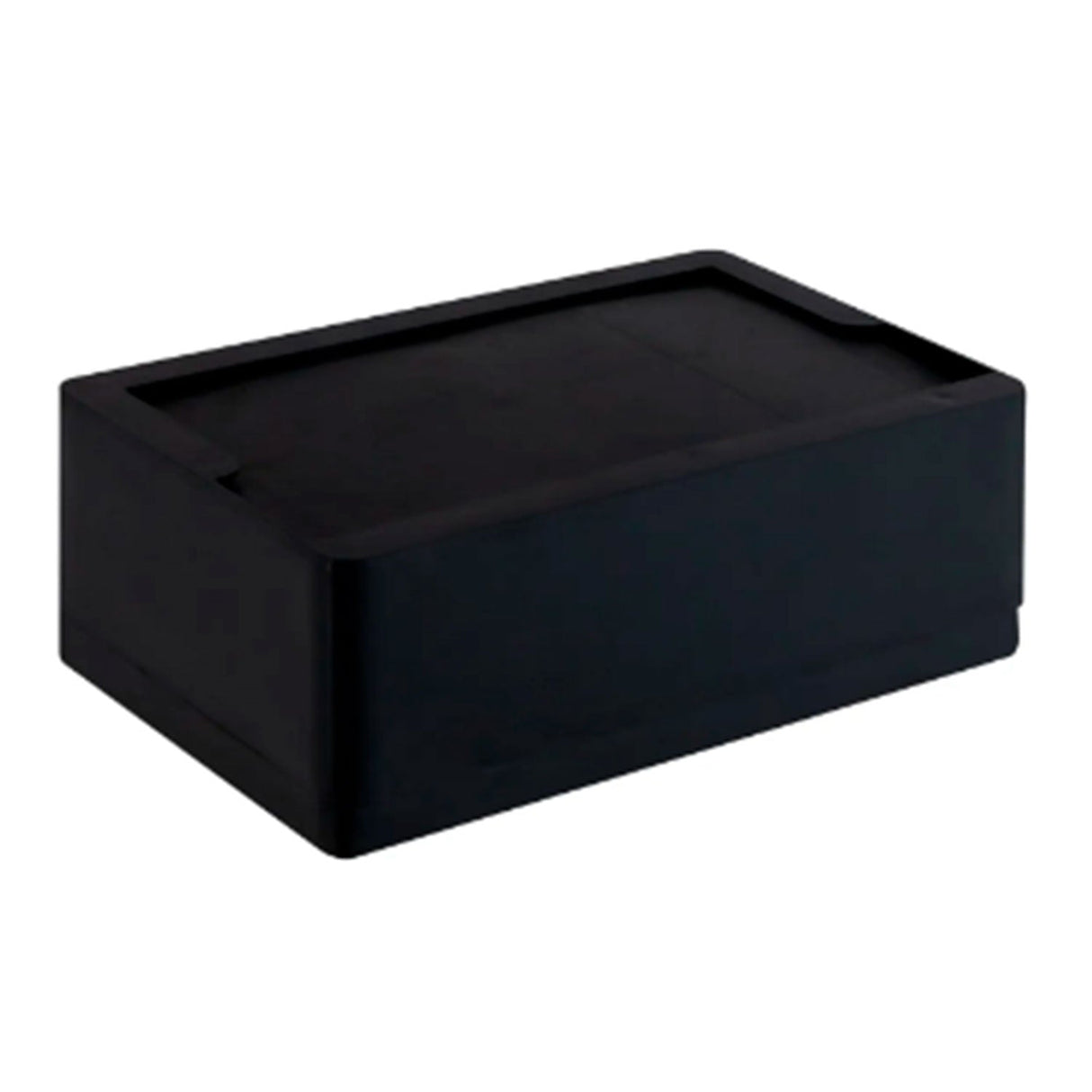 Porta Guardanapo Poliestireno Deitado Preto - Solrac