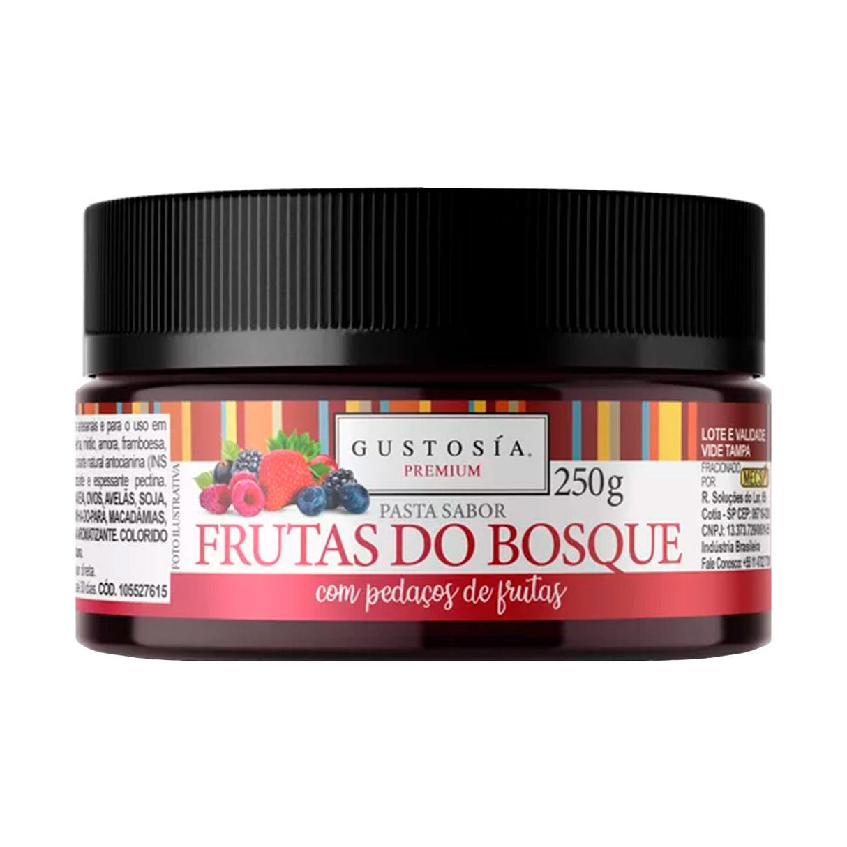Pasta De Frutas do Bosque 250g - Gustosia