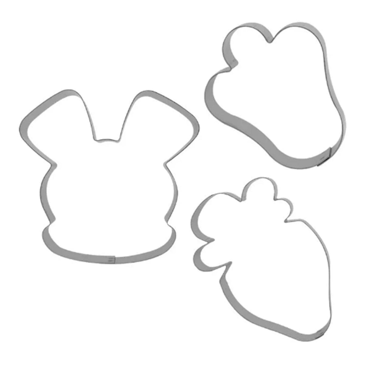 Kit Cortador Inox Páscoa 8P ( 538 ) - R.R. Cortadores