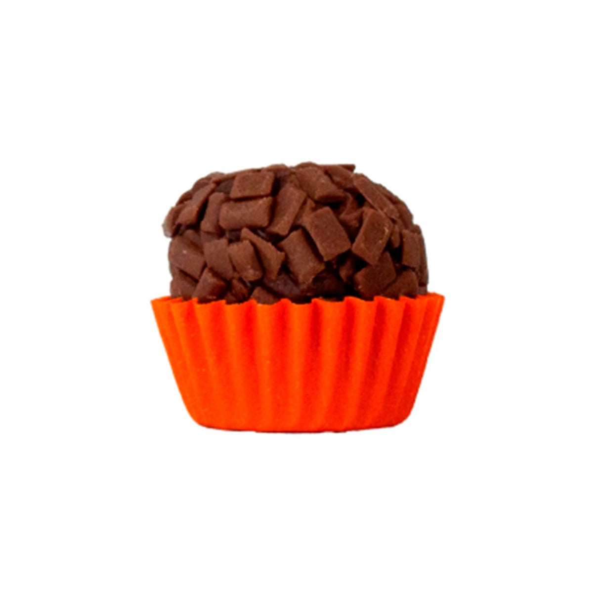 Forminha De Papel Laranja Lisa D.F N°4 (100un) - Mago