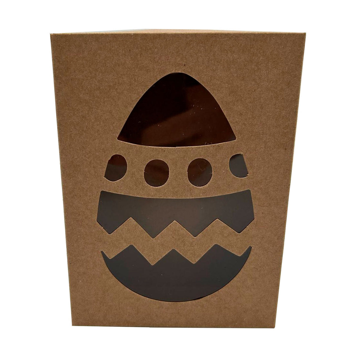 Caixa Retangular C Ovo 1 Kraft ( c/10un ) - Crystal Forming