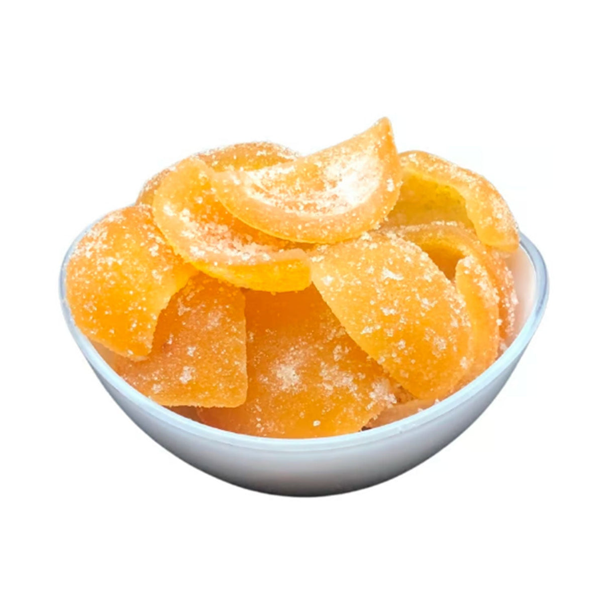 Laranja Cristalizada em Pedaços 200g - Central do Sabor