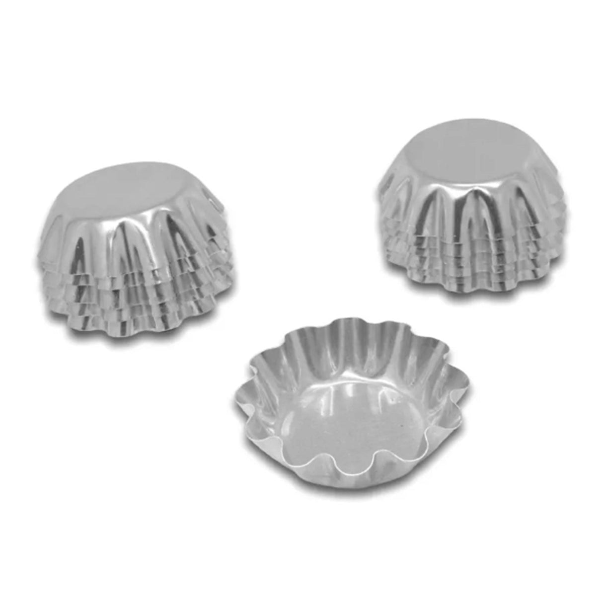 Forma Tartelete de Alumínio ( 6x2,5x8,8cm ) - Doupan