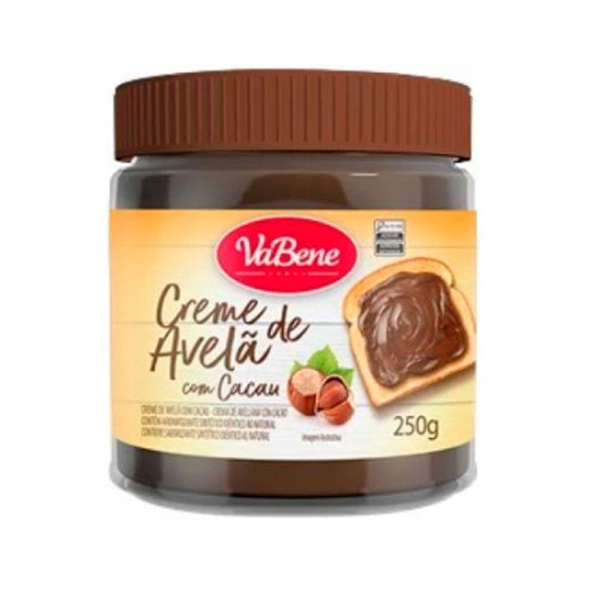 Creme De Avela Com Cacau 250G - Vabene