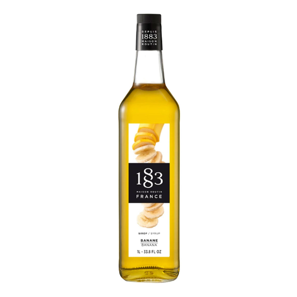 Xarope Routin De Banana - Garrafa De Vidro - 1L - 1883