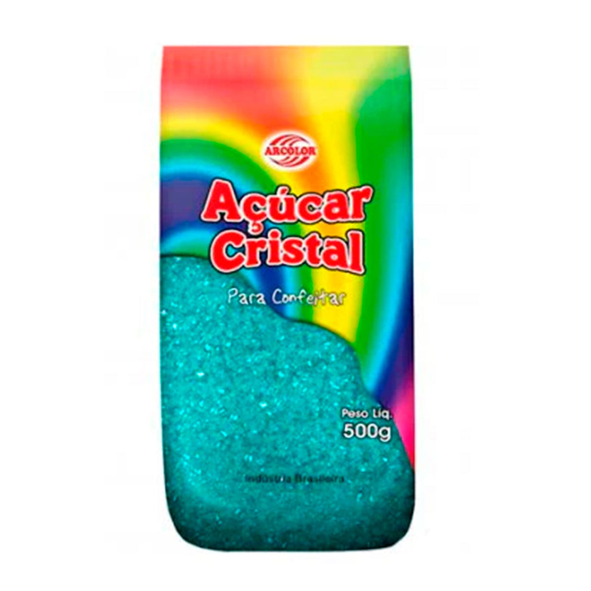 Açúcar Cristal Azul 500G - Arcolor