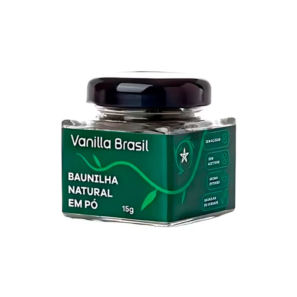 Baunilha Natural Em Pó 15g - Vanilla Brasil