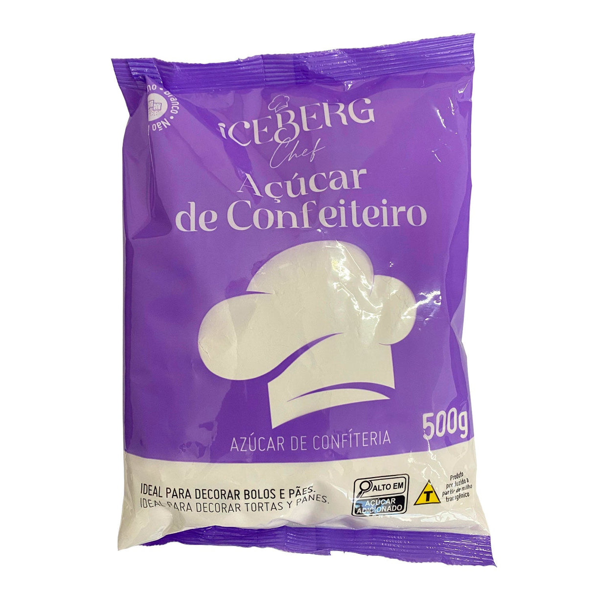 Açúcar de Confeiteiro 500g - Iceberg Chef