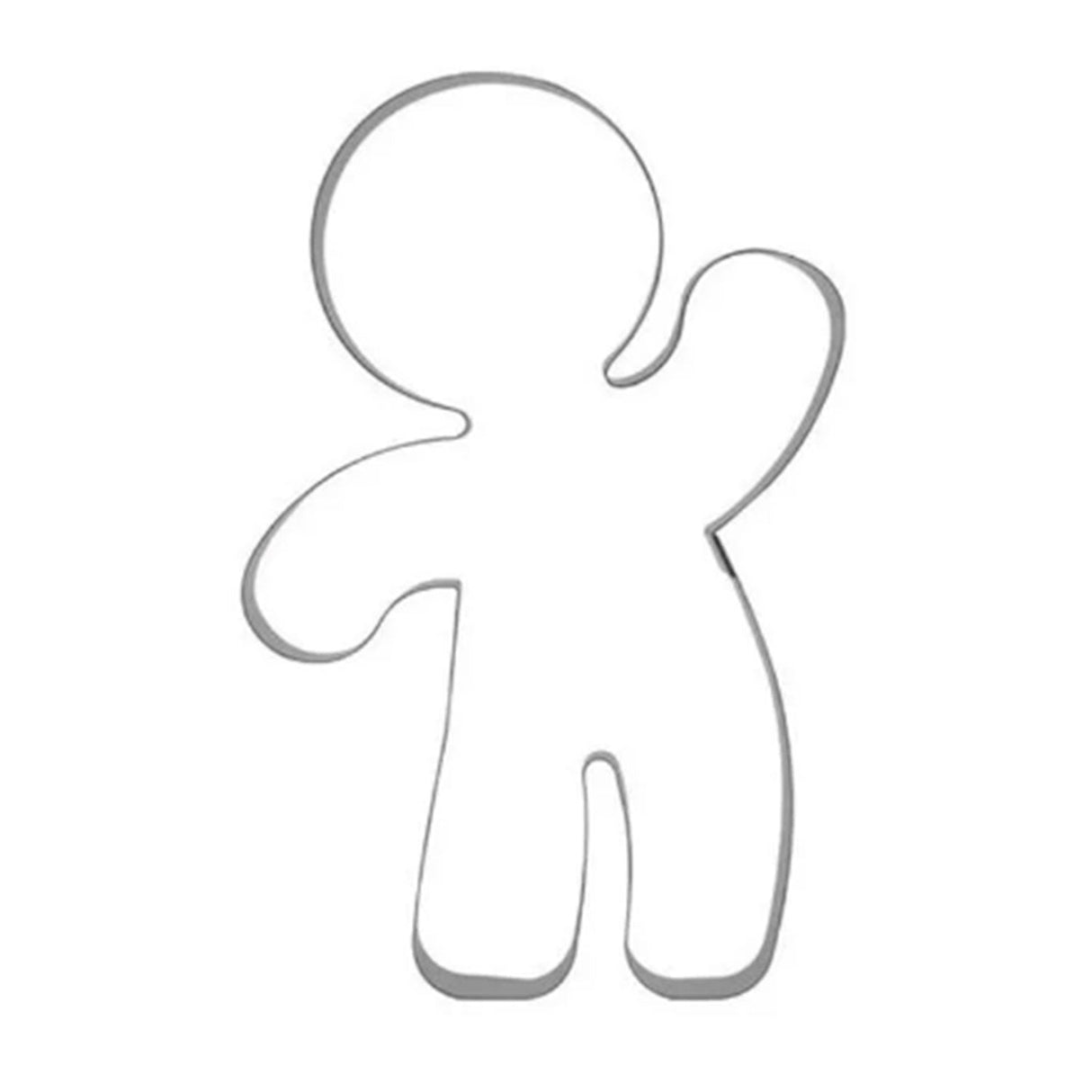 Cortador Inox Gingerbread 3 G ( 636 ) - R.R. OLIVEIRA