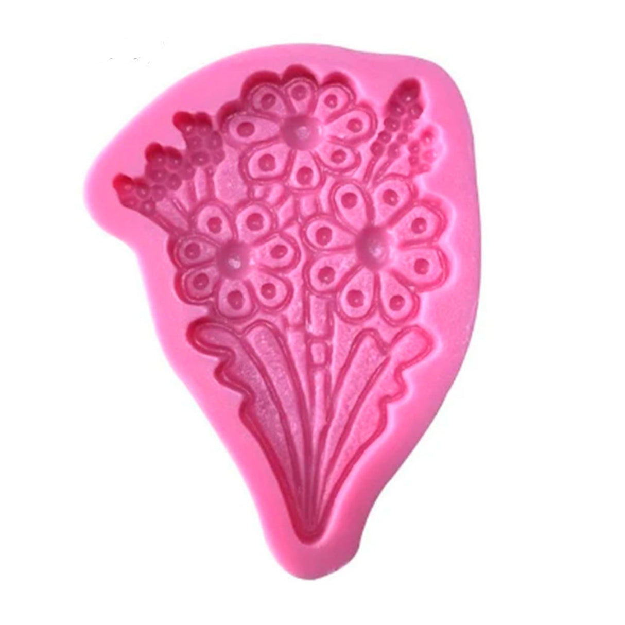 Molde De Silicone Buque De Flores (S181) - Molds Planet