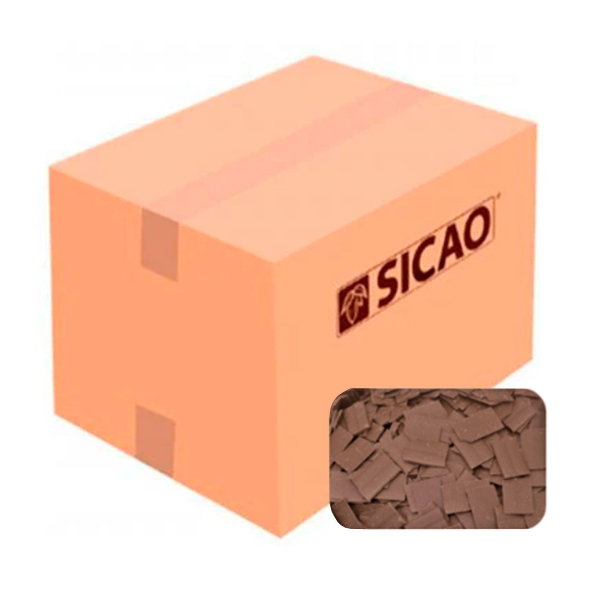 Chocolate Meio Amargo Kibbles 10Kg - Sicao