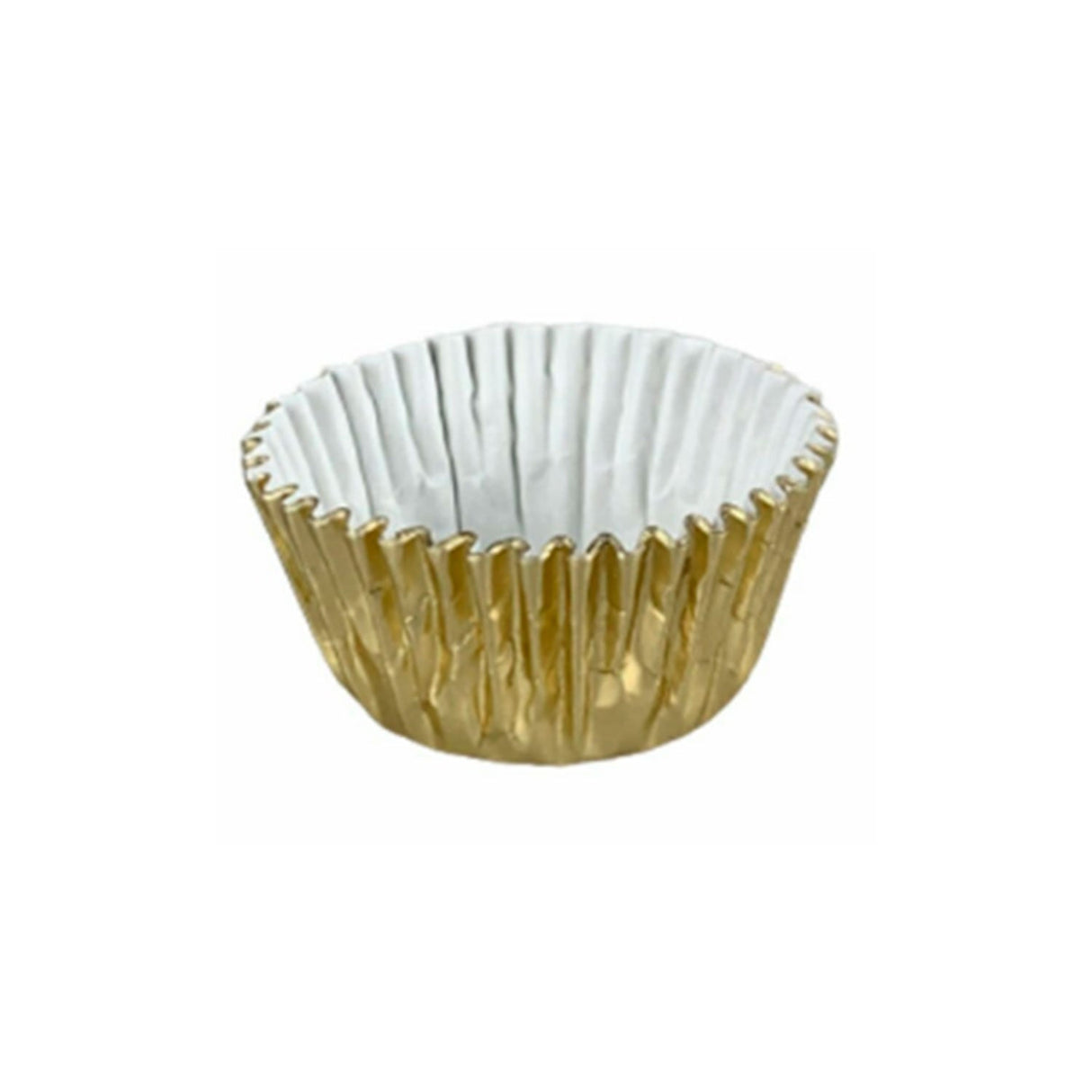 Forminha Metalizada Ouro N.05 Lisa (50un) - Mago