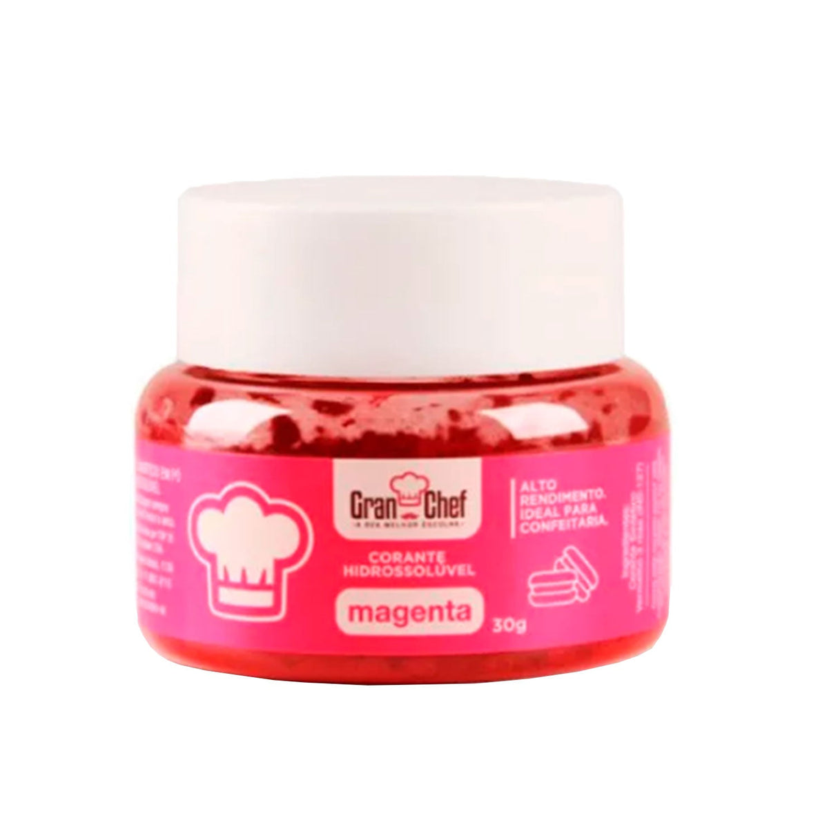 Corante Hidrossolúvel Magenta 30g - Gran Chef