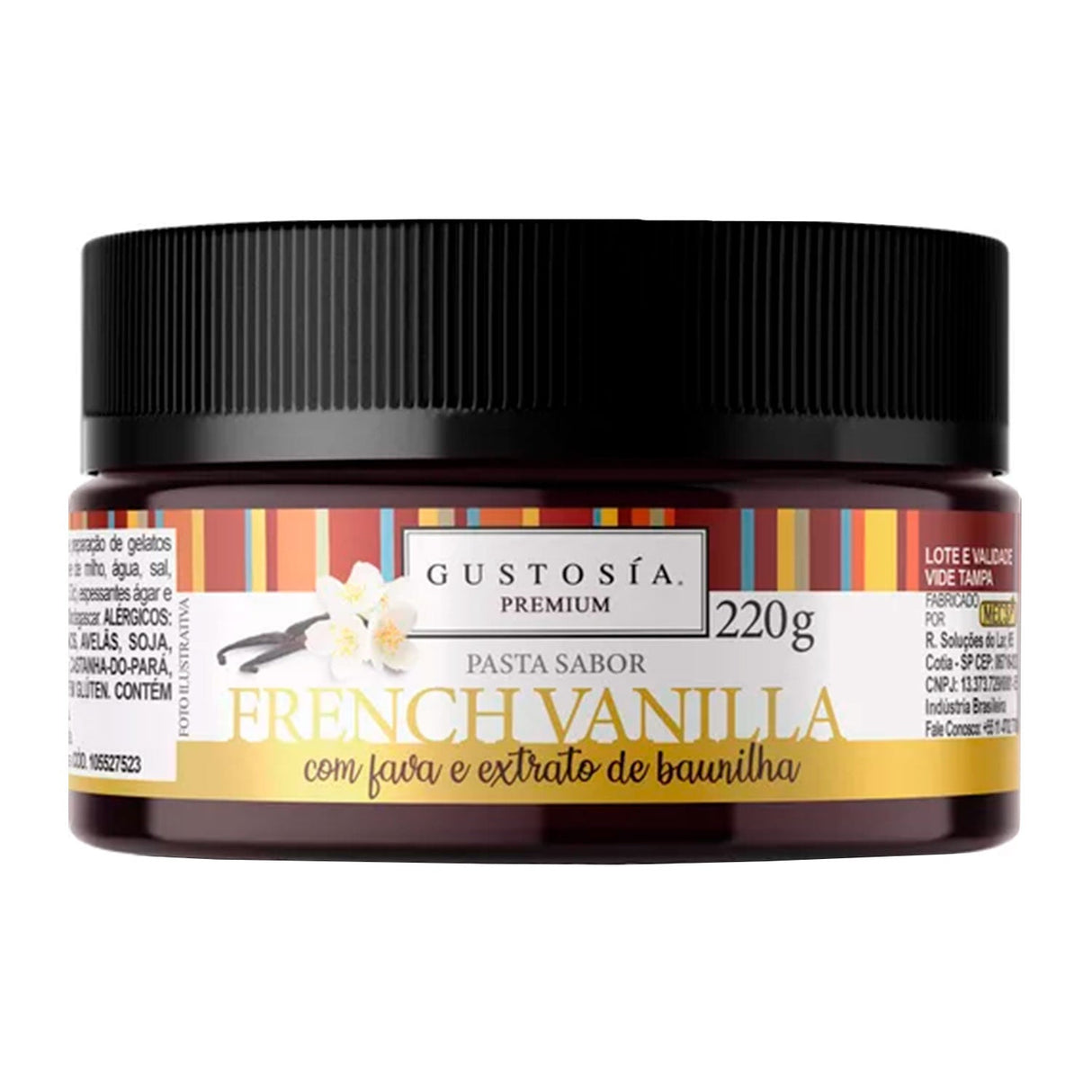 Pasta Saborizante French Vanilla 220g - Gustosía Premium