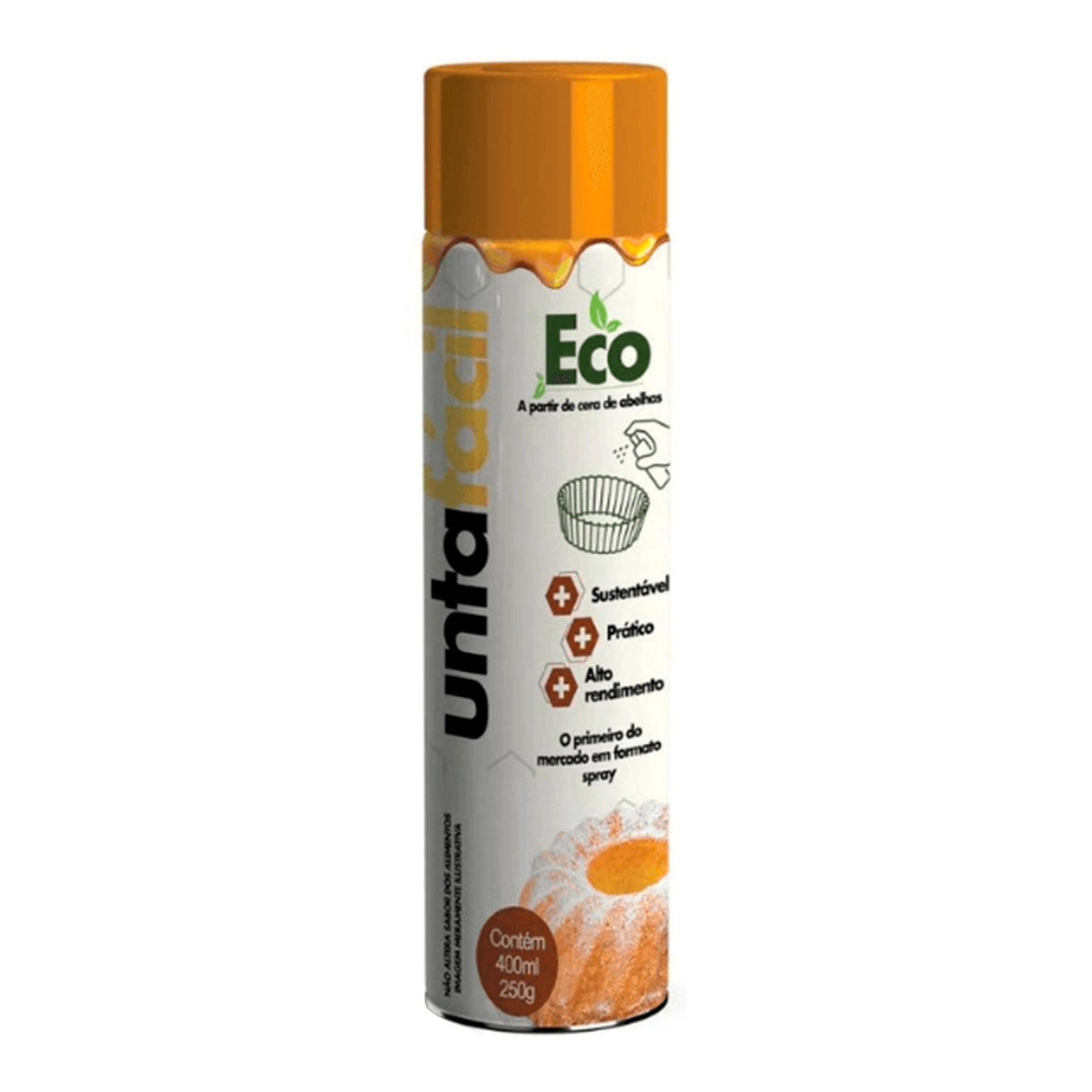 Desmoldante Untafácil Spray Eco Cera Abelha 400ml - Inloco