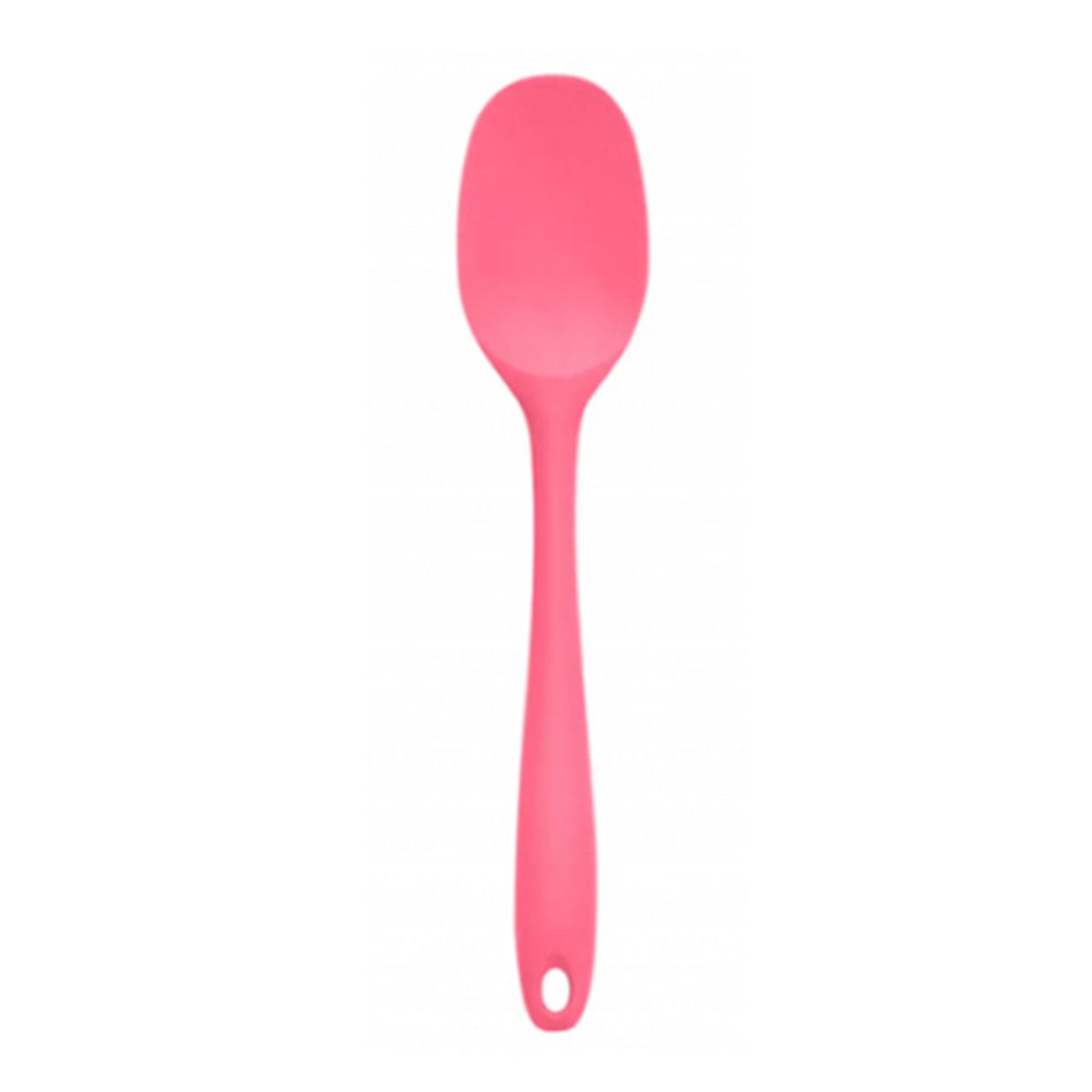 Espatula De Silicone Duplo Redonda Rosa - Oikos
