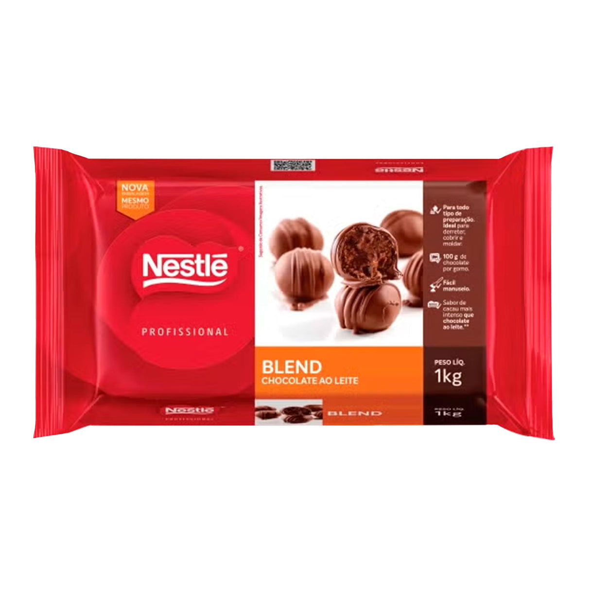 Chocolate em Barra Blend 1kg - Nestlé