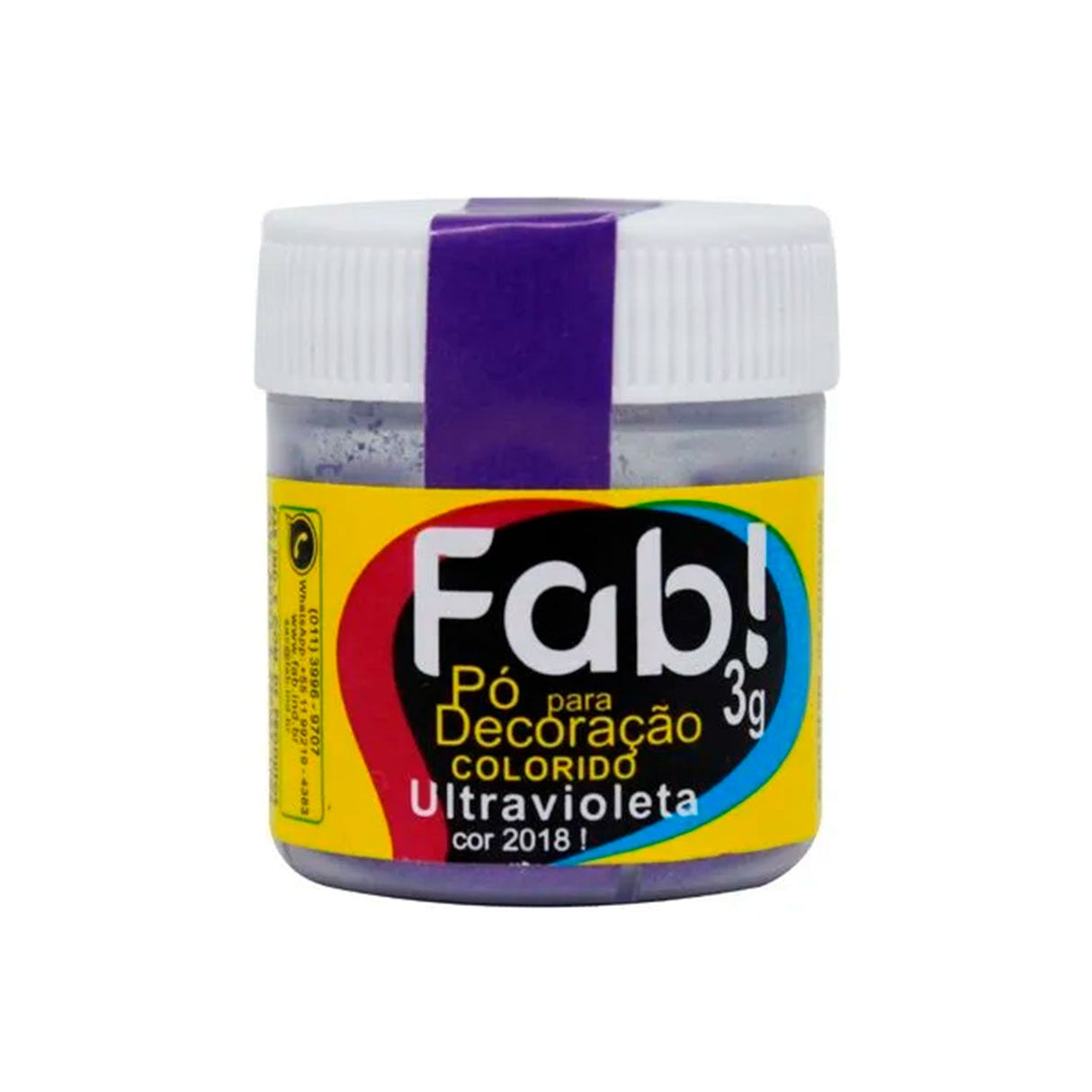 Pó Para Decoração - Ultravioleta - 3G - Fab!