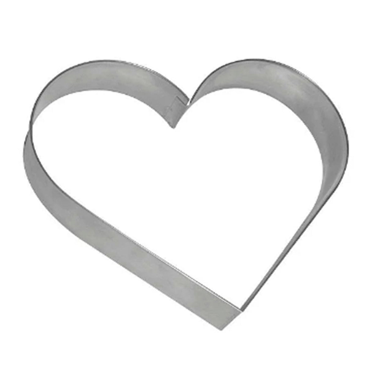Aro Cortador Coração Inox (13X11X10cm) - Metasa