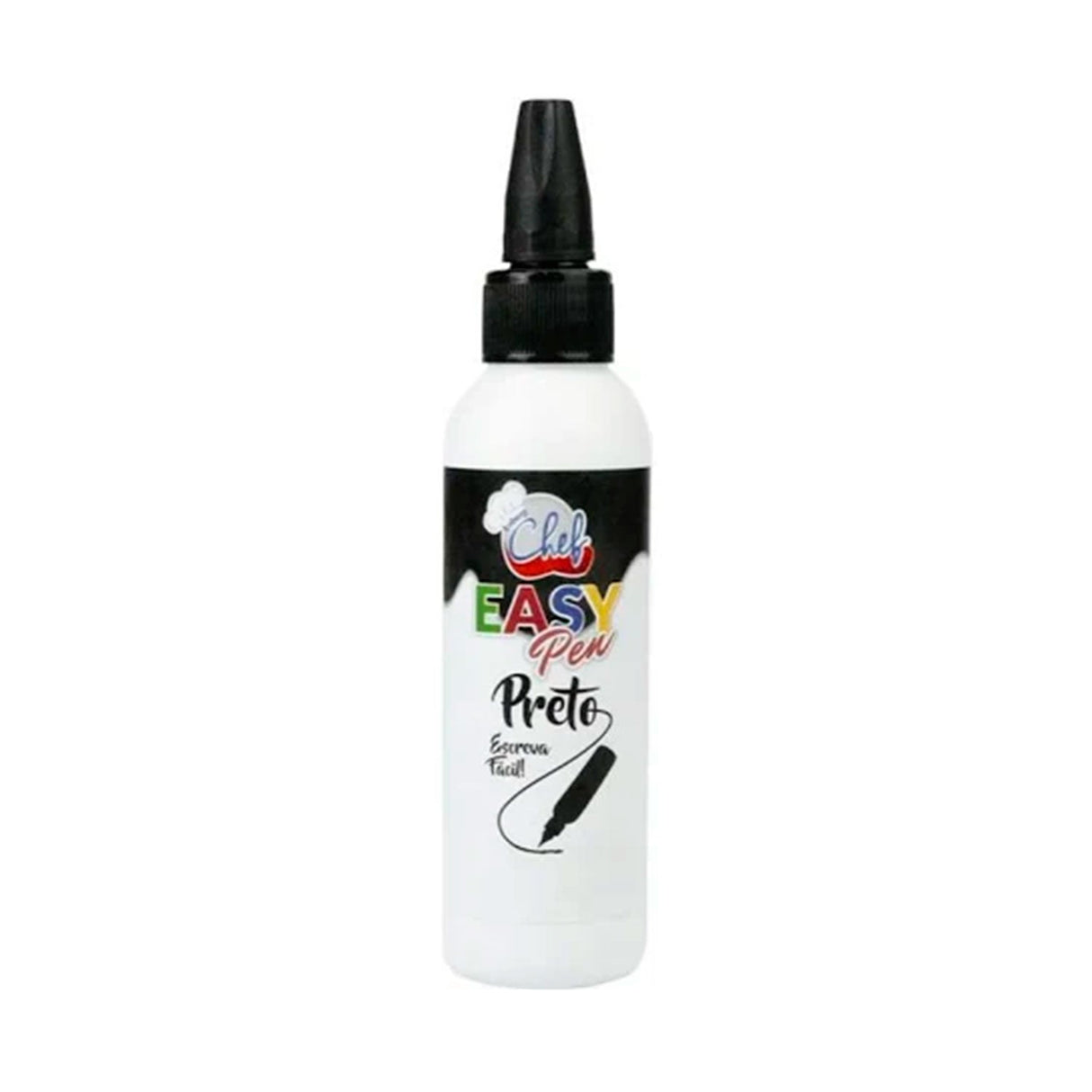 Corante Caneta Easy Preto 60g - Iceberg Chef