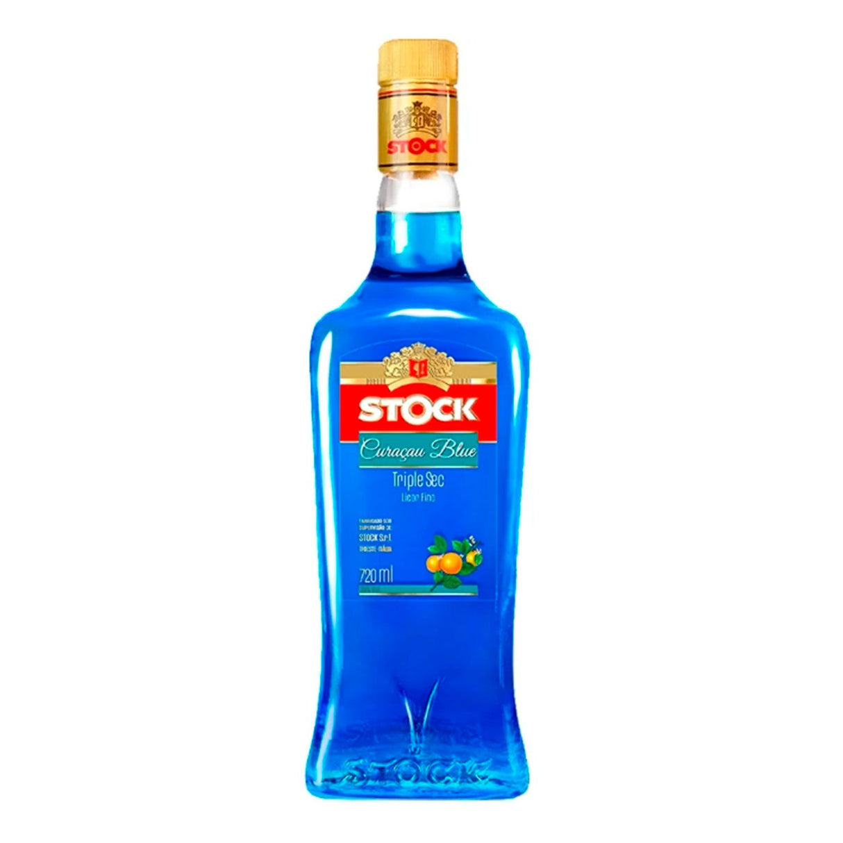 Licor De Curaçau Blue 720Ml - Stock