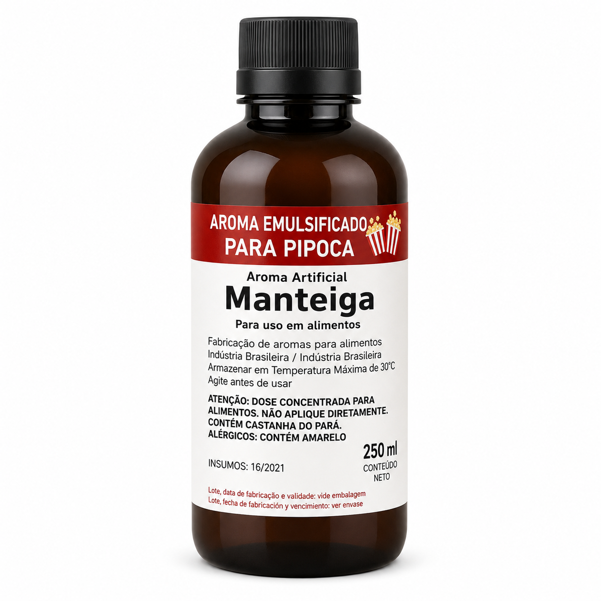 Aroma para Pipoca Manteiga - 250ml - Mago
