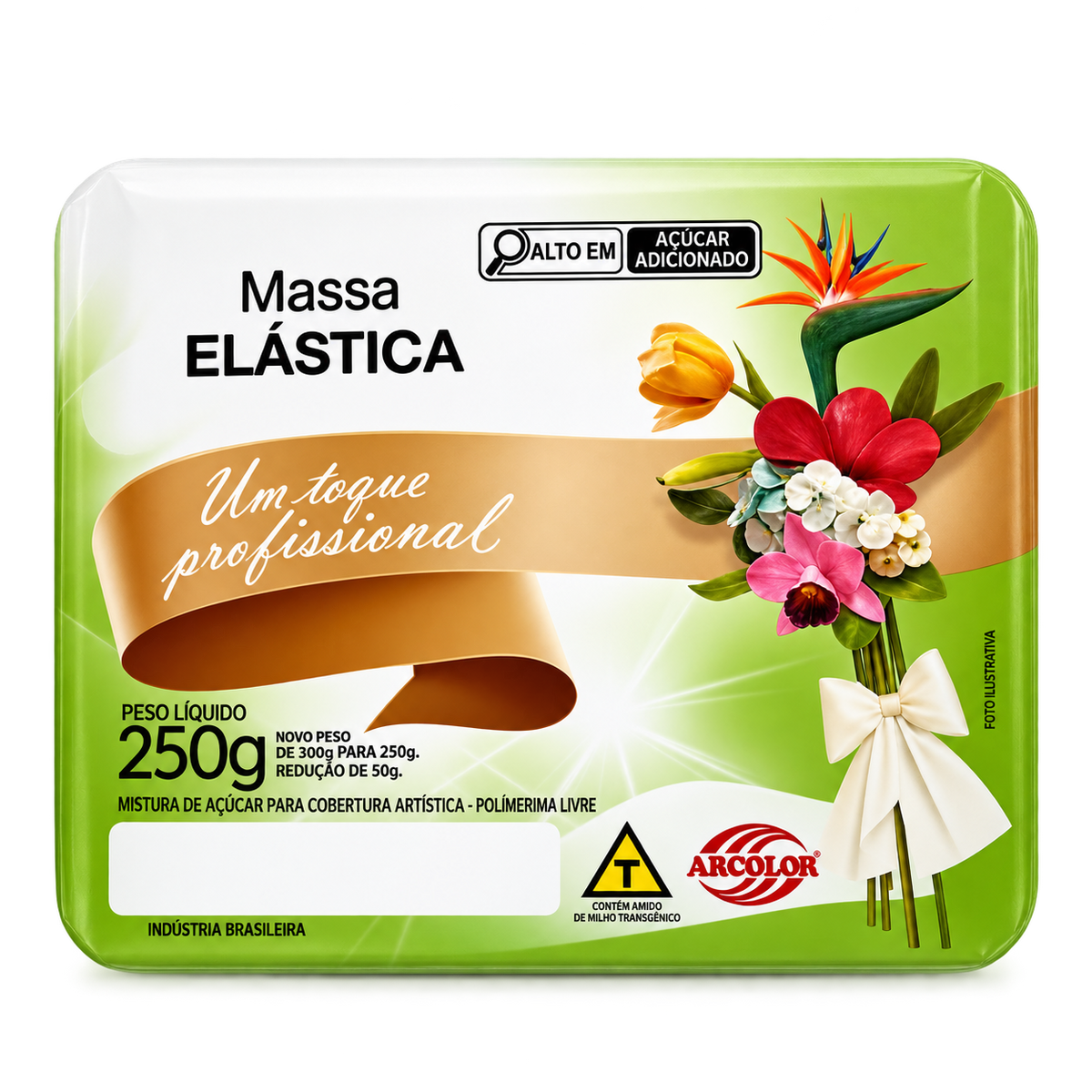 Massa Elástica - 250gr - Arcolor