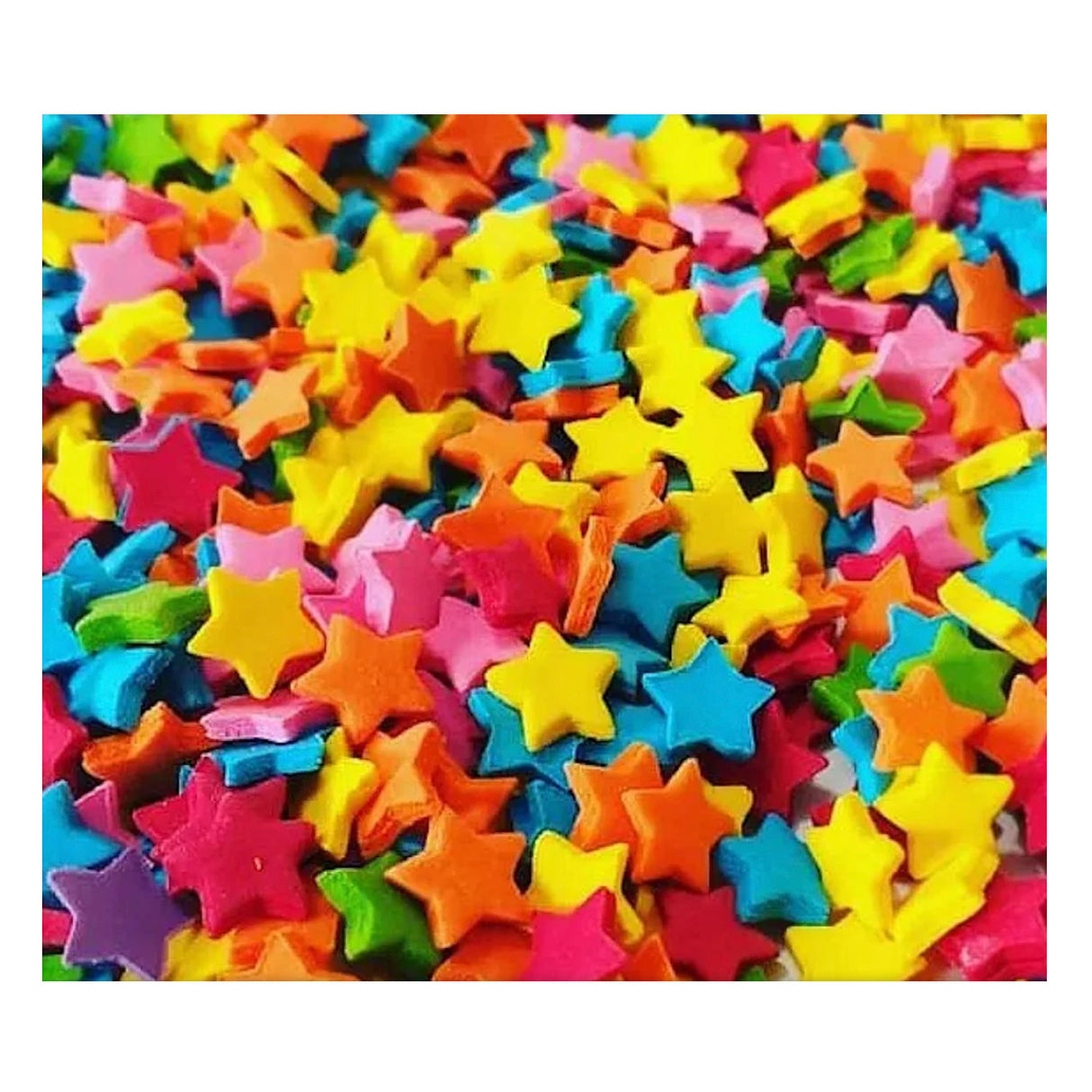 Confeito Figuras Estrelinhas 120g - Mavalério