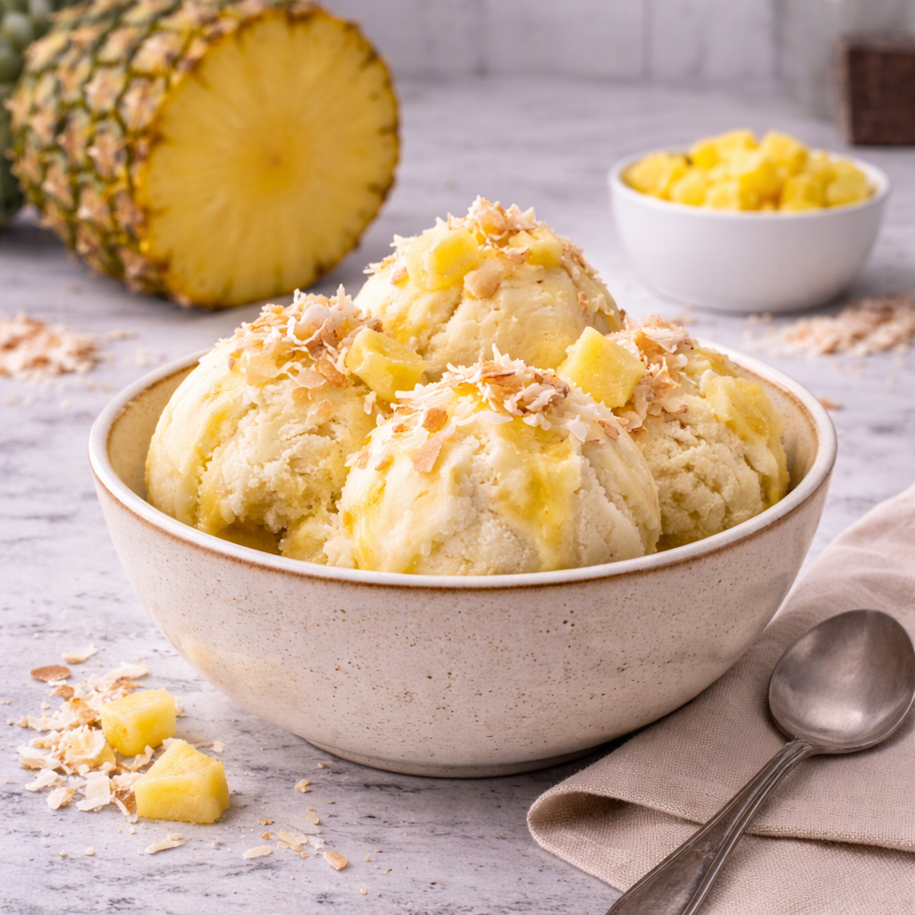 Pó Saborizante - Abacaxi - 1Kg - Nutre Gelato