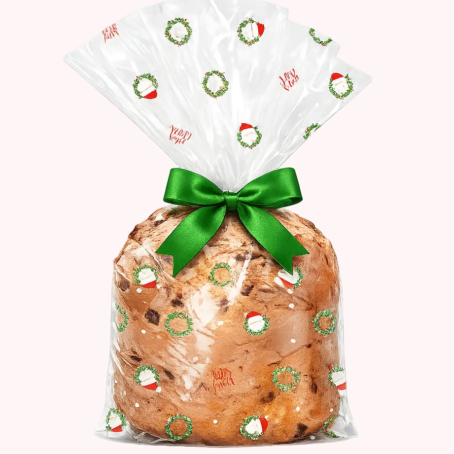 Saco Transparente para Panetone Presentes 100g - 50un - Cromus