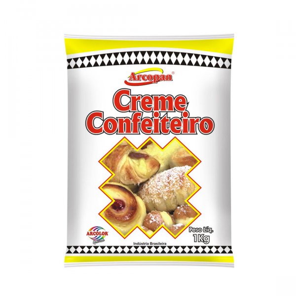 Creme Confeiteiro Arcopan - 1Kg - Arcolor