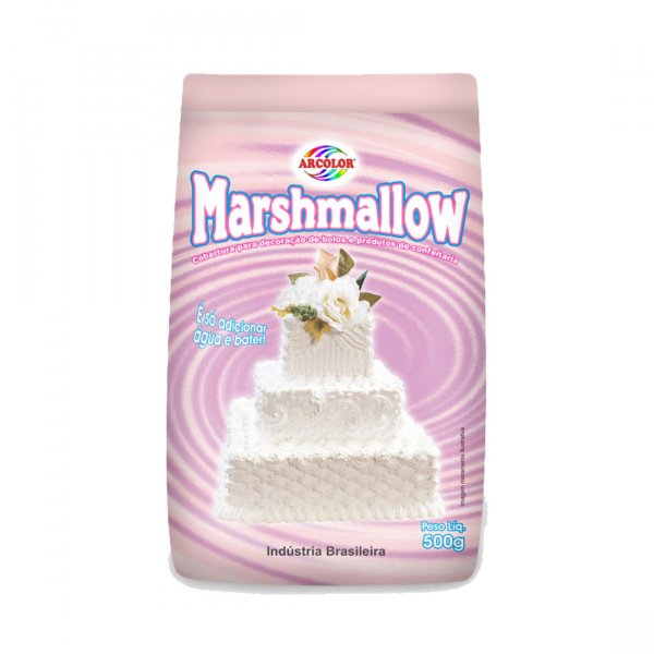 Pó para Marshmallow - 500G - Arcolor