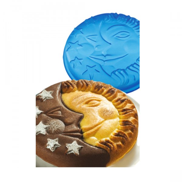 Forma De Silicone Lua&Sol (Frt147) - Pavoni Italia