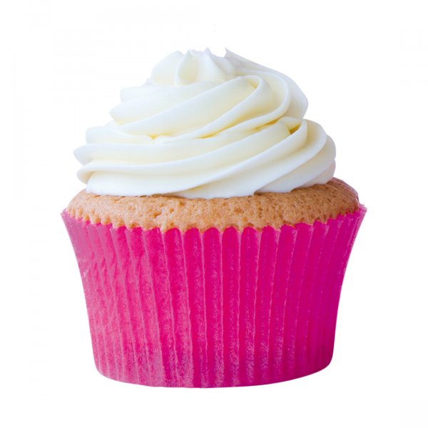 Forma Para Cupcake Impermeável Pink N.0 Lisa 45 Unidades- Mago
