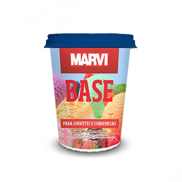 Pó Saborizante De Chocolate Branco - 100G - Marvi