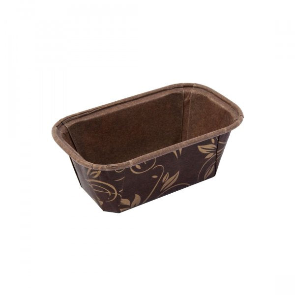 Forma Bolo Inglês - Plumpy P - Marrom - 5 Unid - Ecopack