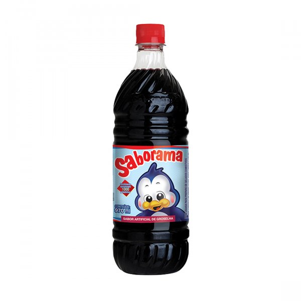 Base Liquida - Groselha Vermelha - 970Ml - Saborama