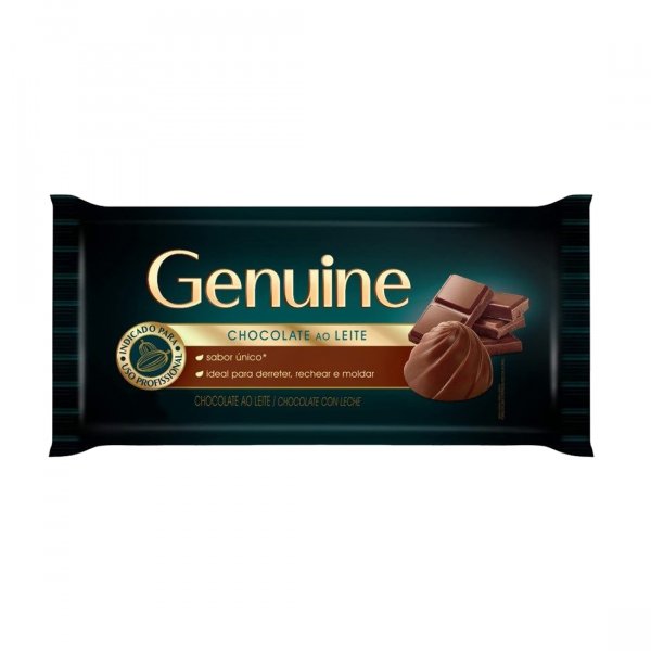 Chocolate Ao Leite - Barra 2,1Kg - Genuine