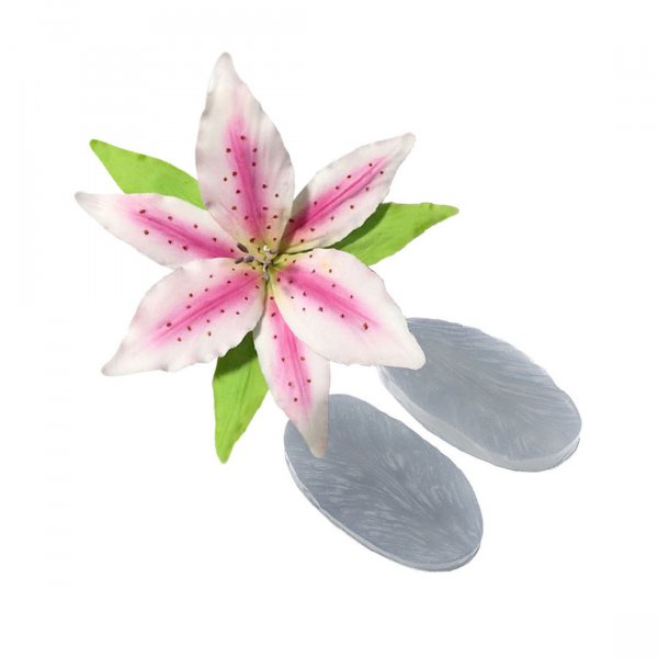 Molde De Silicone - Veiner Lírio - Ref. 539 - Flexarte