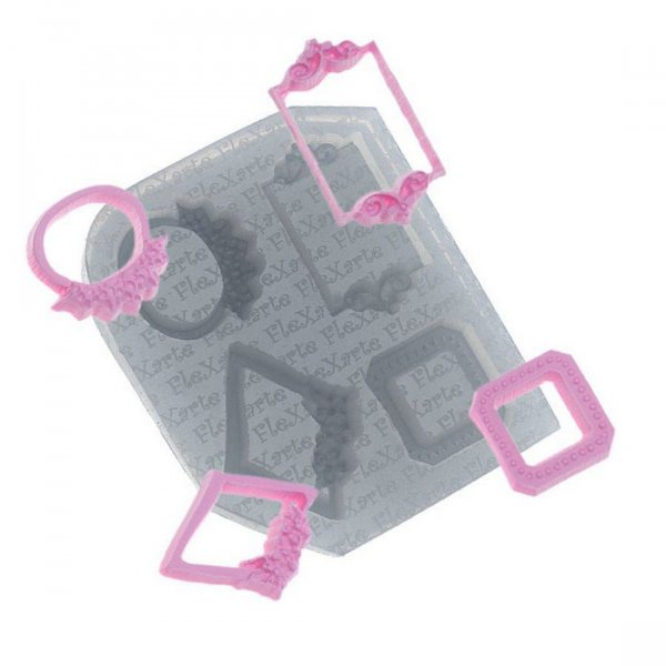 Molde De Silicone - Molduras Rafferty - Ref. 78 - Flexarte