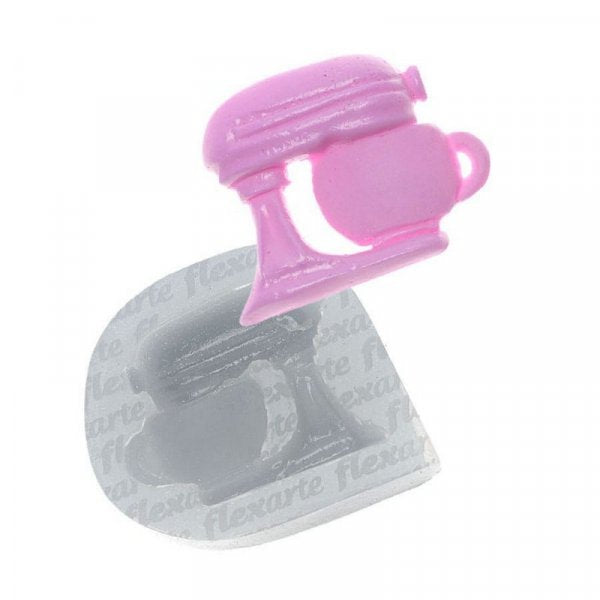 Molde De Silicone - Batedeira Retrô - Ref. 556 - Flexarte