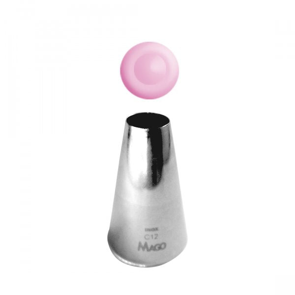 Bico De Confeitar Perlê Grande C12 - Mago