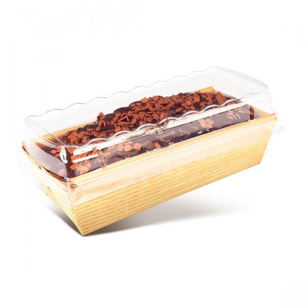 Forma Bolo Inglês 250G - Kraft Com Abas E Tampa - 5 Unid - Ecopack