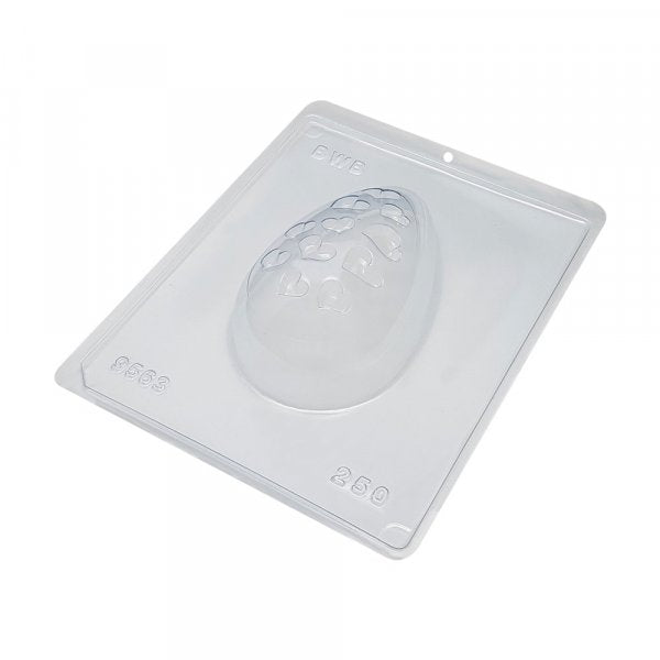 Forma Ovo Vazado Coração 250G, 3 Partes - 9563 Bwb