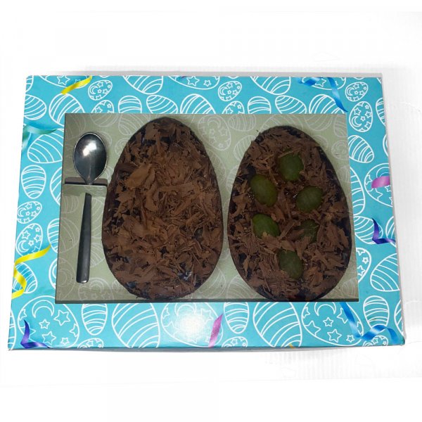 Caixa Para Ovo De Páscoa De Colher - Casca 250G