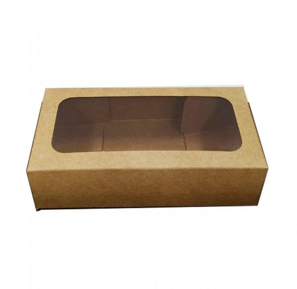 Caixa Para Doces Kraft 7,5 X 14,5 Cm 10 Unid. - Crystal Forming