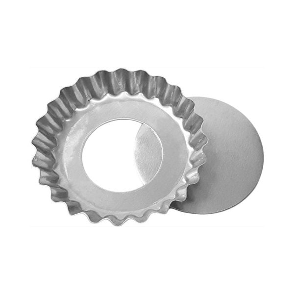 Forma Maça Crespa Fundo Falso 7,5Cm 12 Uni. - Metasa