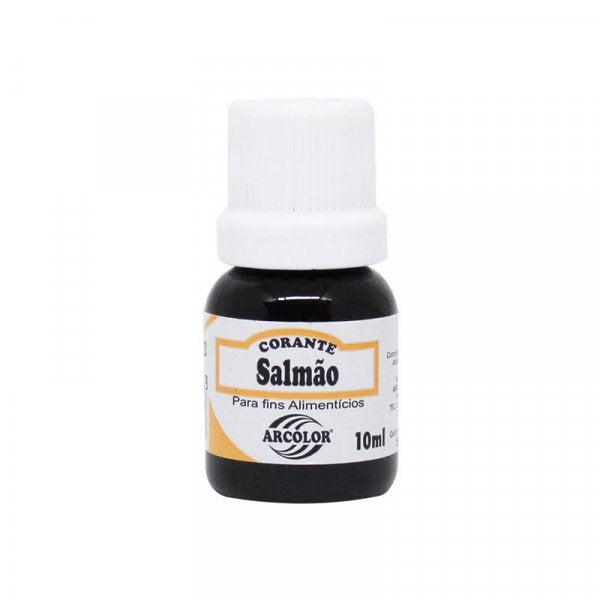 Corante Líquido Salmão 10Ml - Arcolor